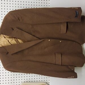 Bill Blass camel hair sports jacket men's size 44L